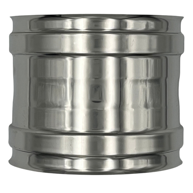Manicotto di Giunzione Inox Monoparete AISI 316