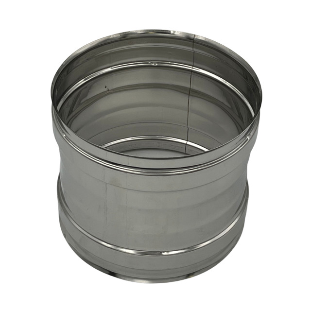 Manicotto di Giunzione Inox Monoparete AISI 316