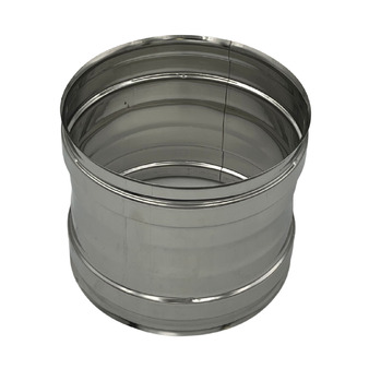Manicotto di Giunzione Inox Monoparete AISI 316