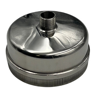 Scarico Condensa Tappo Cieco Inox Monoparete AISI 316