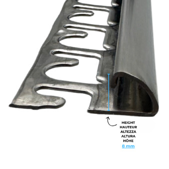 Profile For Floors And Coverings, Projolly Stainless Steel