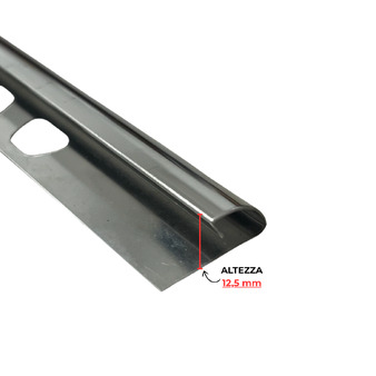 Profilo per Rivestimento Projolly Acciaio Inox AISI 304/1.4301 V2A