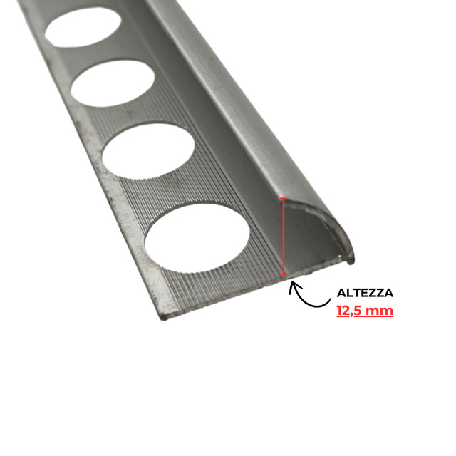 Profilo per Rivestimento Projolly Alluminio Satinato