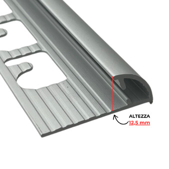 Profilo per Rivestimento Projolly Alluminio Satinato