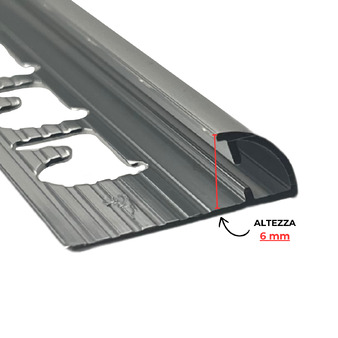 Profilo per Rivestimento Projolly Alluminio Lucido