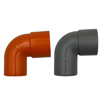 Curva 87° in PVC