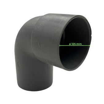 Curva 87° in PVC