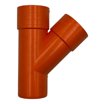 Derivazione 45° in PVC