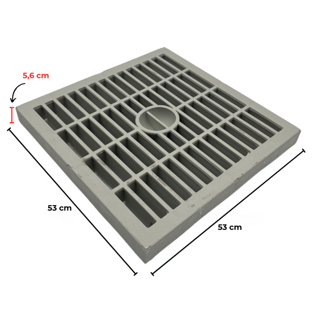 Griglia per Pozzetto o per Telaio in Polipropilene