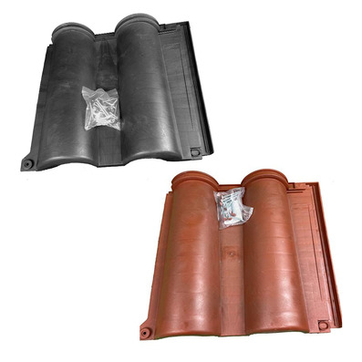 Tegola in Plastica Doppia Onda con Accessori