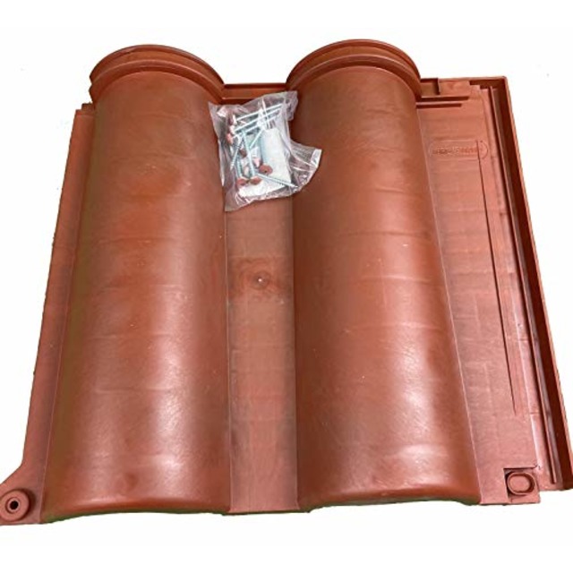 Tegola in Plastica Doppia Onda con Accessori