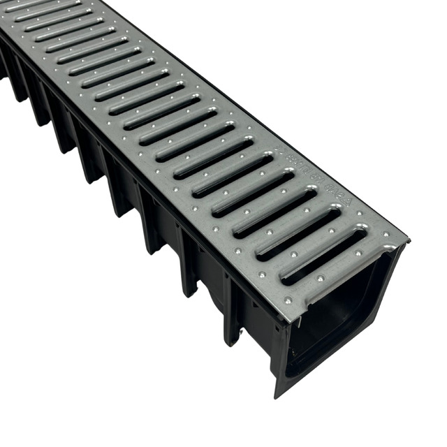 Canaletta con Griglia per Raccolta e Scolo Acqua