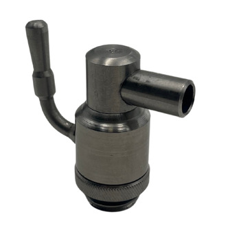 Rubinetto in Acciaio Inox con Ghiera per Olio Vino e Birra con Beccuccio Ruotabile Salvagoccia 1/2 Pollice