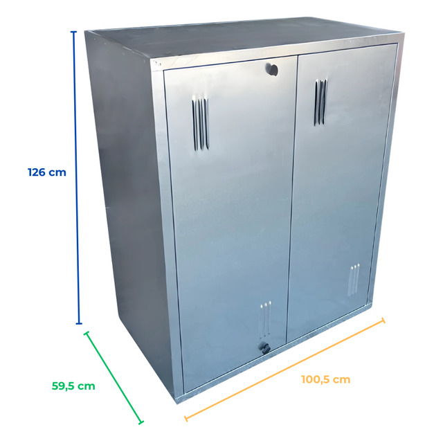 Cassetta Gas Zincata