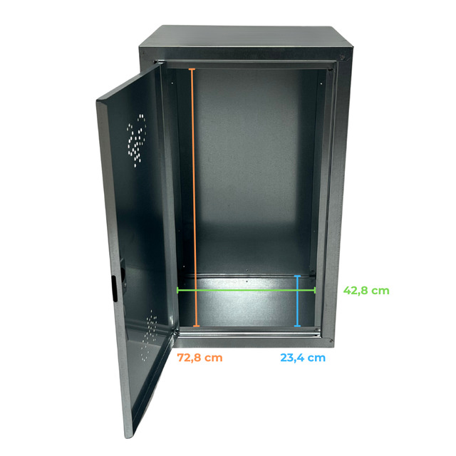Cassetta Gas Zincata
