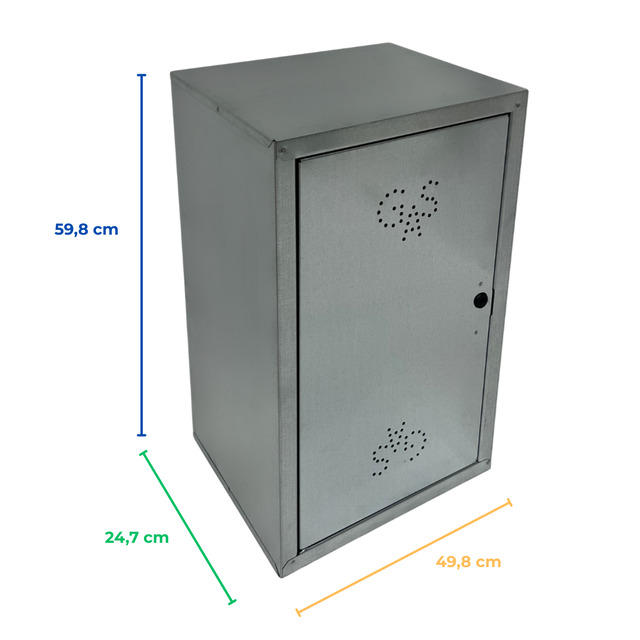 Cassetta Gas Zincata