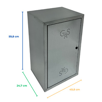 Cassetta Gas Zincata