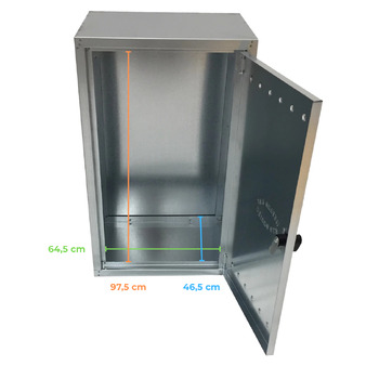 Cassetta Gas Zincata