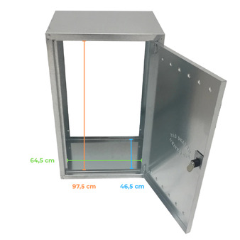 Cassetta Gas Zincata