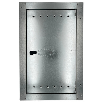 Sportello Zincato Gas