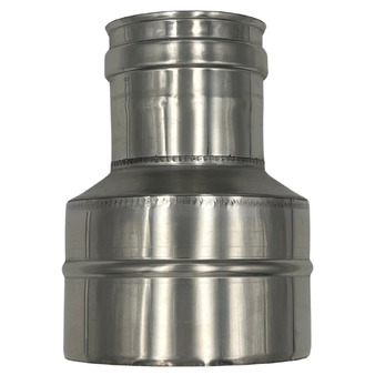 Riduzione di Diametro Inox Monoparete AISI 316