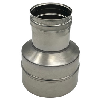 Riduzione di Diametro Inox Monoparete AISI 316