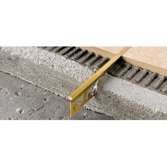 Profilo per Pavimento Projoint Ottone Naturale