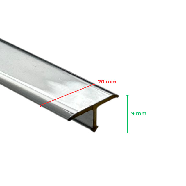 Profilo per Pavimento Procover Ottone Lucido e Cromato