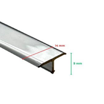 Profilo per Pavimento Procover Ottone Lucido e Cromato