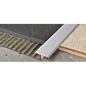 Profilo per Pavimento Procover Alluminio Satinato