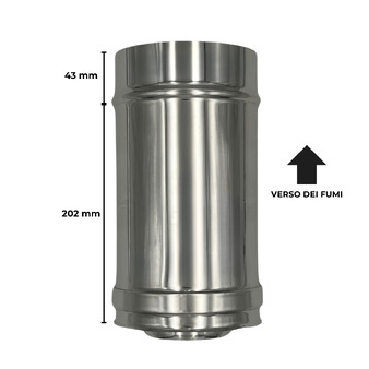 Tubo Inox Doppia Parete AISI 316