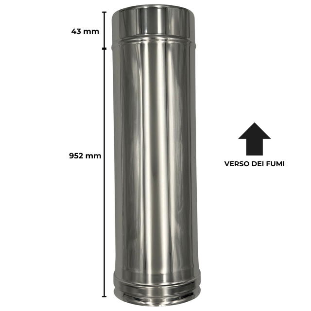 Tubo Inox Doppia Parete AISI 316