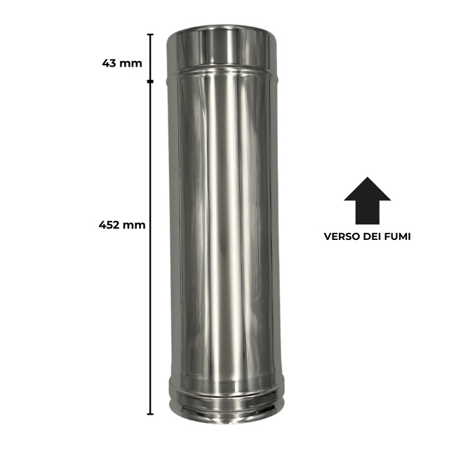 Tubo Inox Doppia Parete AISI 316