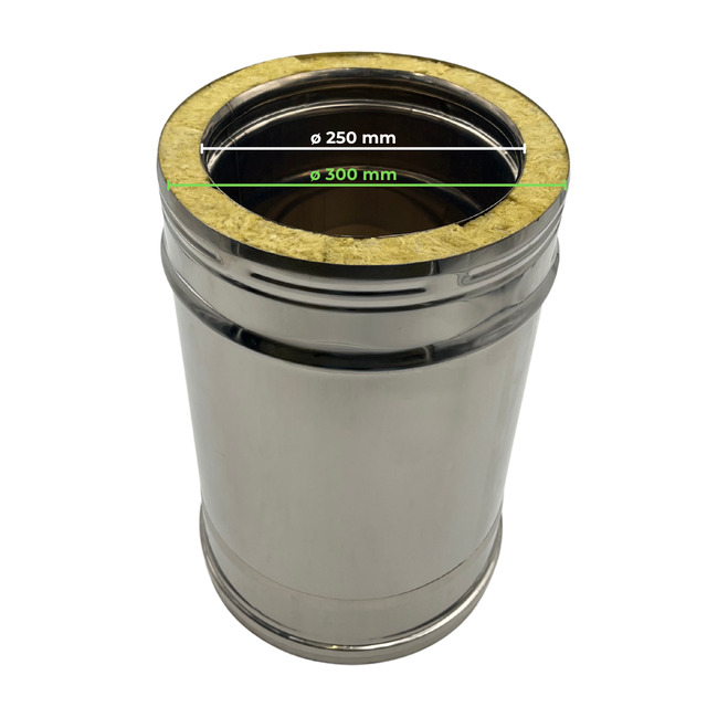 Elemento Variabile Doppia Parete Inox 