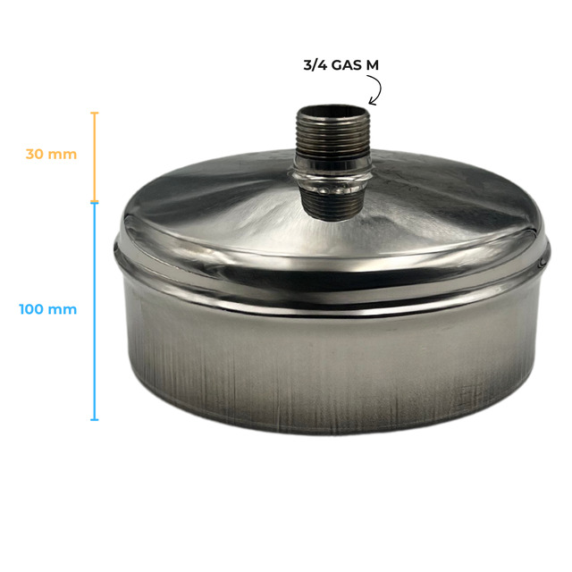 Double Wall Stainless Steel Condensate Drain Plug