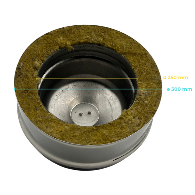 Double Wall Stainless Steel Plug