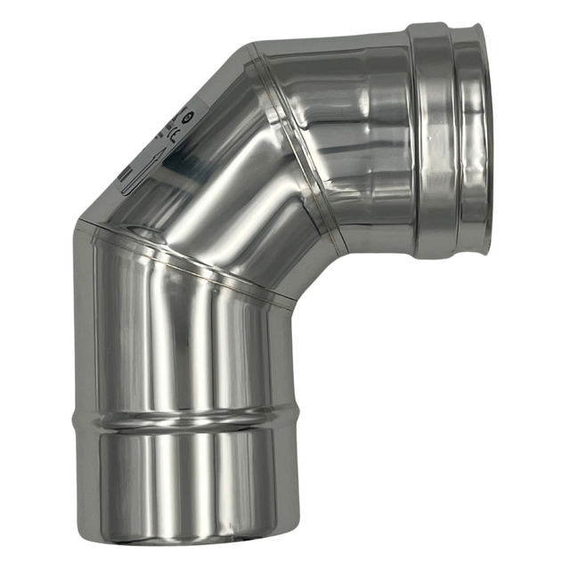 Gomito Monoparete Inox AISI 316