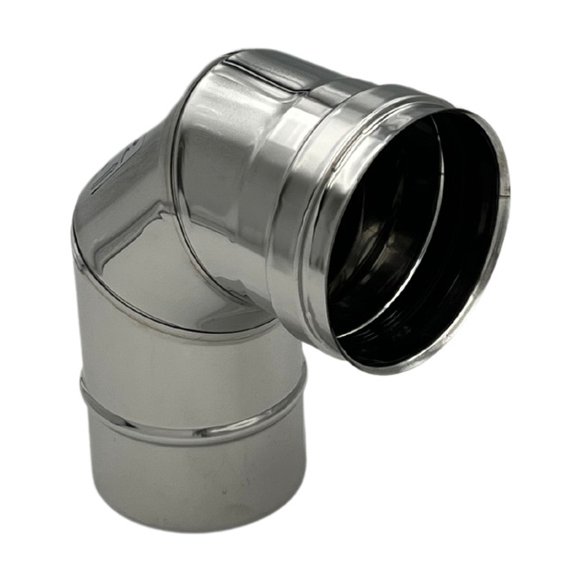 Gomito Monoparete Inox AISI 316