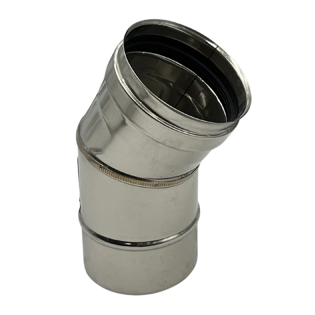 Gomito Monoparete Inox AISI 316