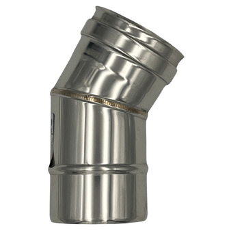Gomito Monoparete Inox AISI 316