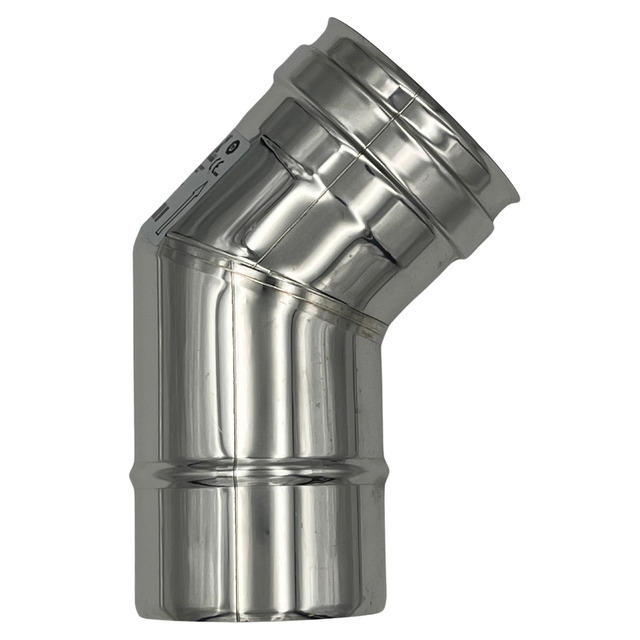 Gomito Monoparete Inox AISI 316