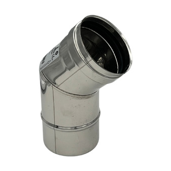Gomito Monoparete Inox AISI 316