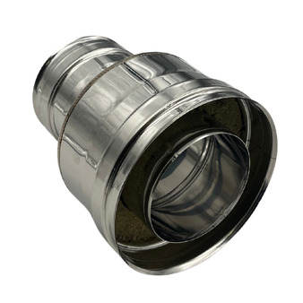 Raccordo Uscita Doppia-Mono Inox