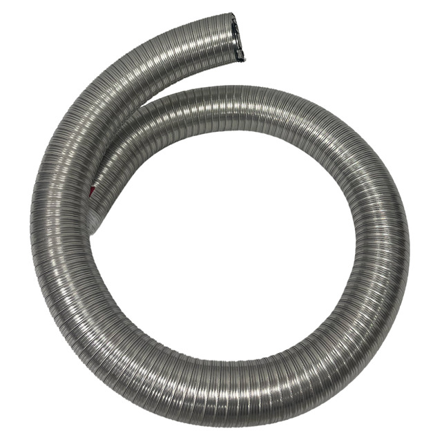 Tubo Flessibile Inox a Doppia Parete con Interno Liscio AISI 304