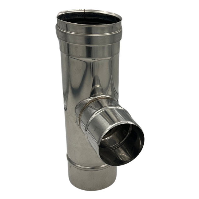 Raccordo a "T" Inox Monoparete AISI 316
