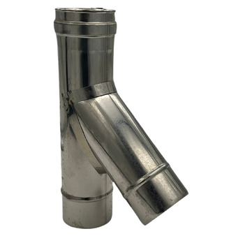 Raccordo a "T" Inox Monoparete AISI 316