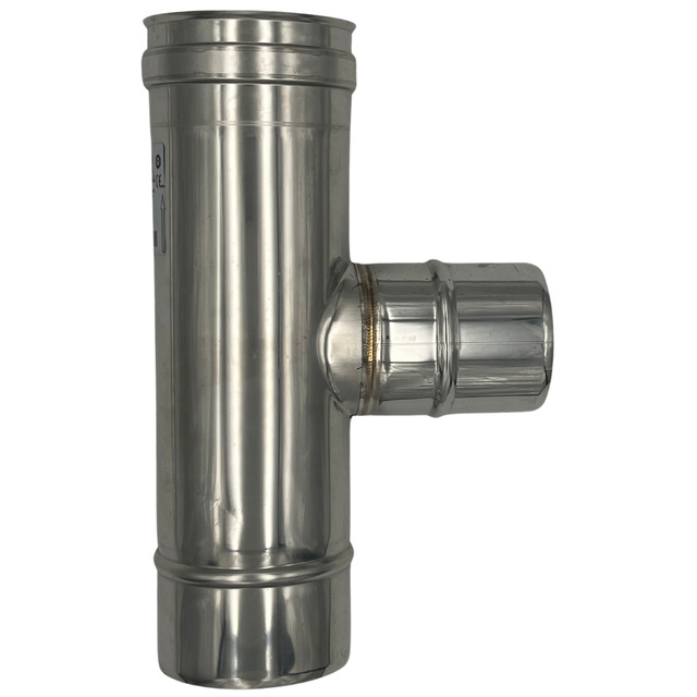 Raccordo a "T" Inox Monoparete AISI 316