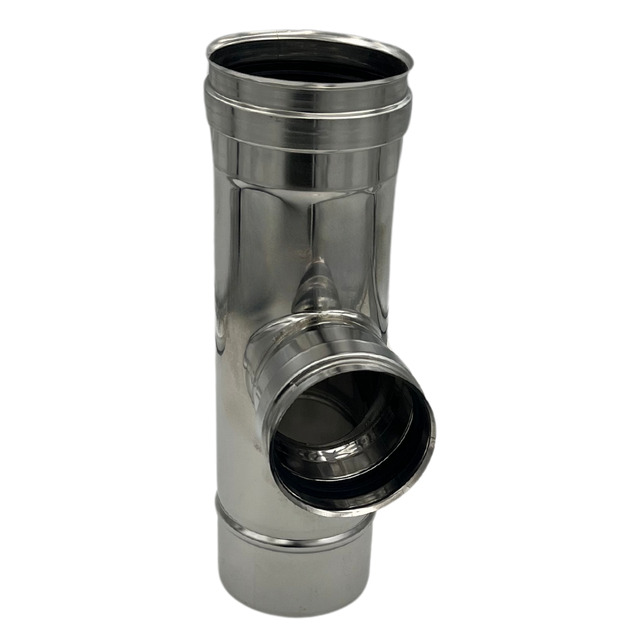 Raccordo a "T" Inox Monoparete AISI 316