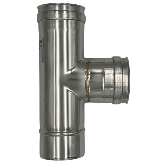 Raccordo a "T" Inox Monoparete AISI 316
