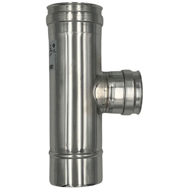 Raccordo a "T" Inox Monoparete AISI 316